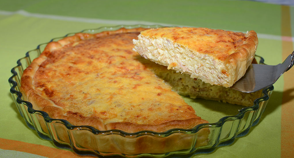 Quiche de Atum Receitas Fáceis