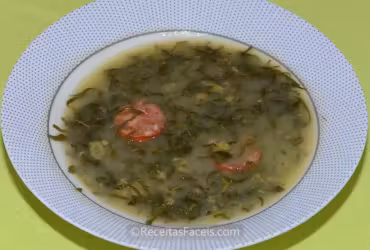 Receita fácil de Caldo Verde