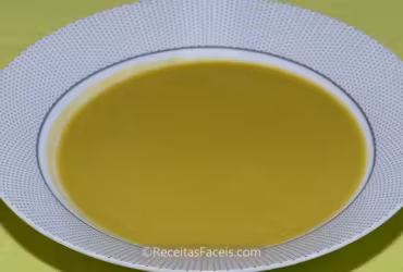 Receita fácil de creme de espinafres