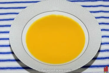 receita fácil de sopa de cenoura
