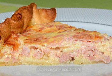 receita fácil de quiche de fiambre
