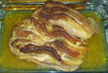 Receita fácil de lombo de porco com mostarda