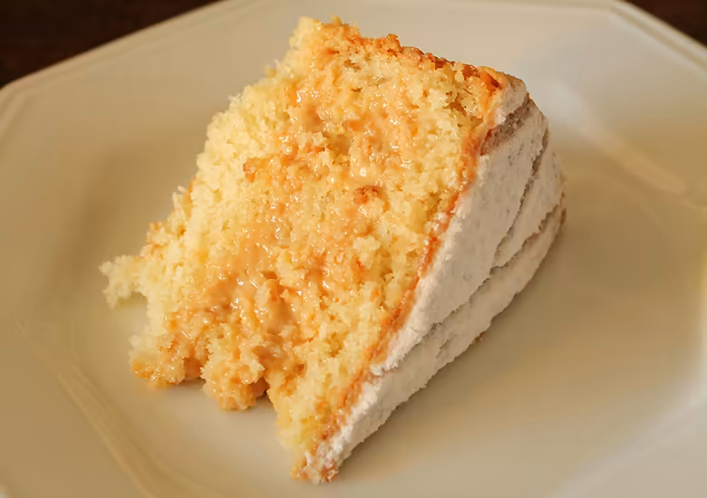 receita fácil de bolo de coco vegan