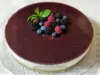 receita fácil de cheesecake de frutos vermelhos