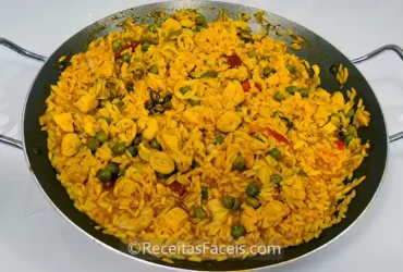 Receita de Paella Portuguesa