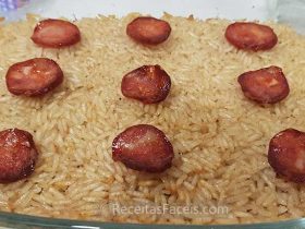 Receita fácil de arroz de pato