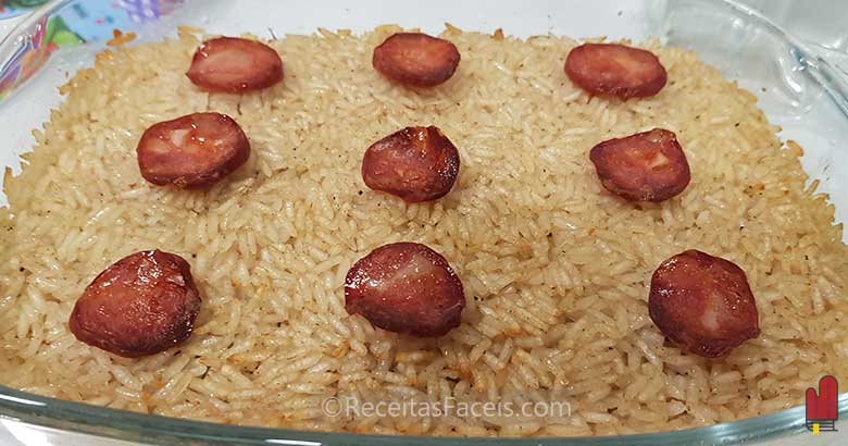 Receita fácil de arroz de pato