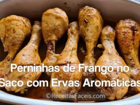 Perninhas de Frango no Saco com Ervas Aromáticas