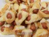 receita fácil de folhadinhos de salsicha