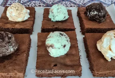 receita fácil de Genoise de chocolate