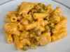 receita fácil de macarrão com peru e ervilhas