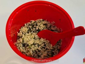 receita facil de arroz no micro-ondas