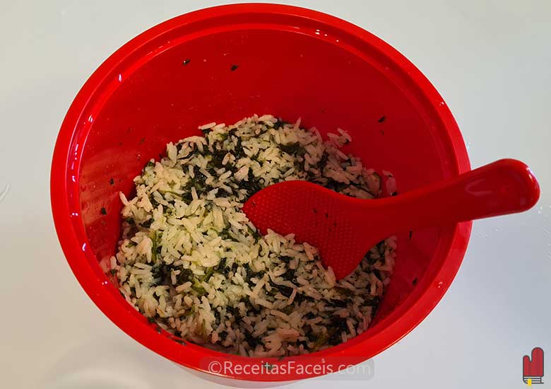 receita facil de arroz no micro-ondas